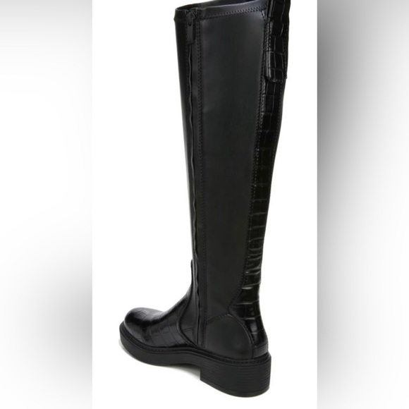 Keaton Croc Embossed Faux Leather Boot - Picture 5 of 11